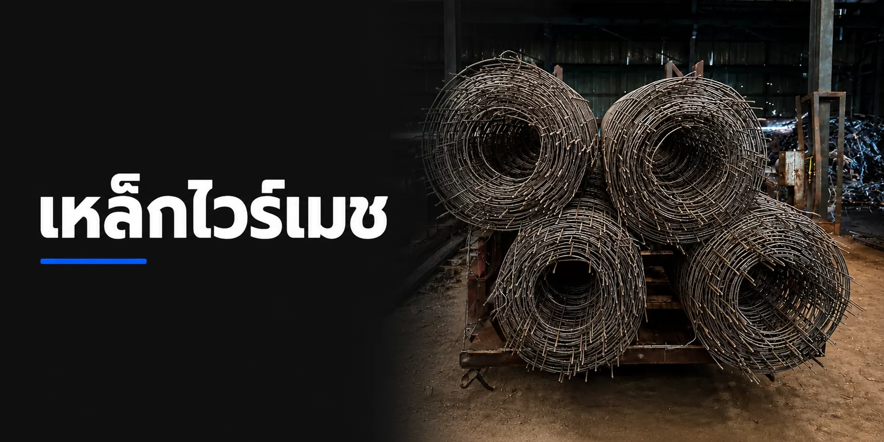 เหล็กไวร์เมช ตะแกรงเหล็กสำเร็จรูปสำหรับงานพื้นคอนกรีตและงานก่อสร้าง